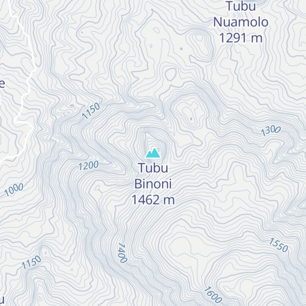 Map of Tubu Binoni