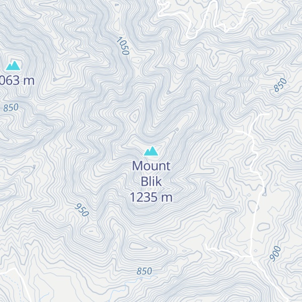 Map of Mount Blik