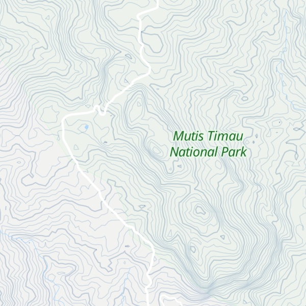 Map of Tubu Mutis