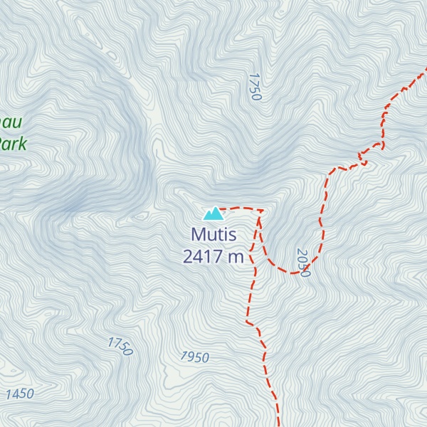 Map of Mutis