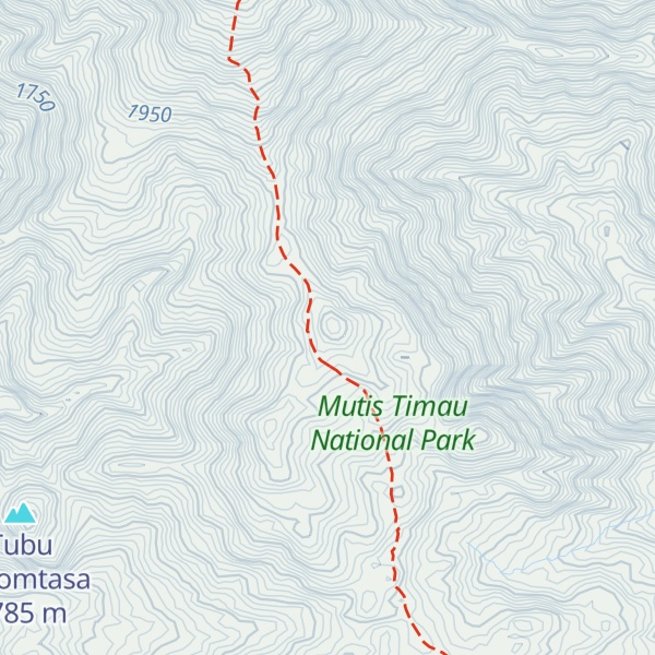 Map of Tubu Lafui