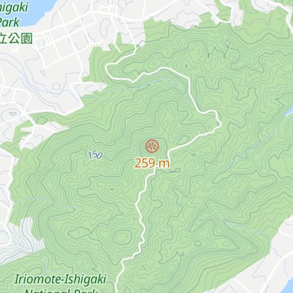 Map of Mt. Nosoko