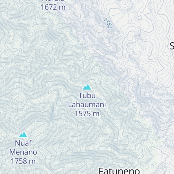 Map of Tubu Lahaumani