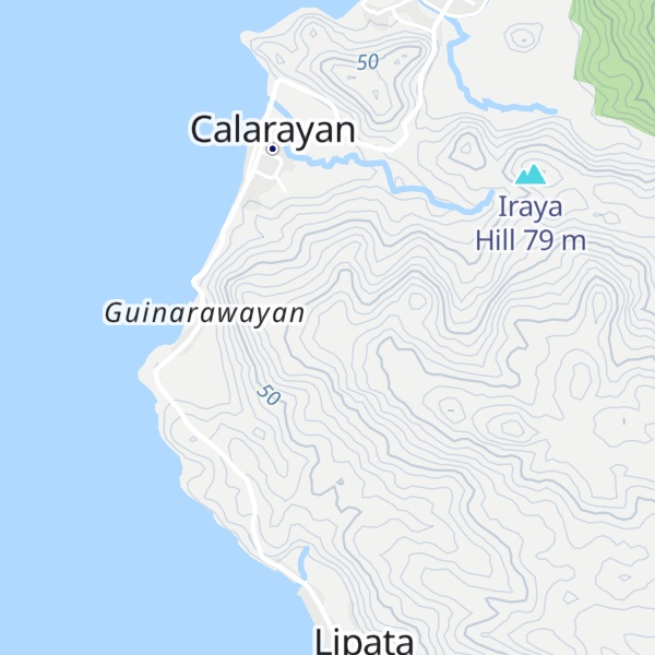 Map of Mount Lipata