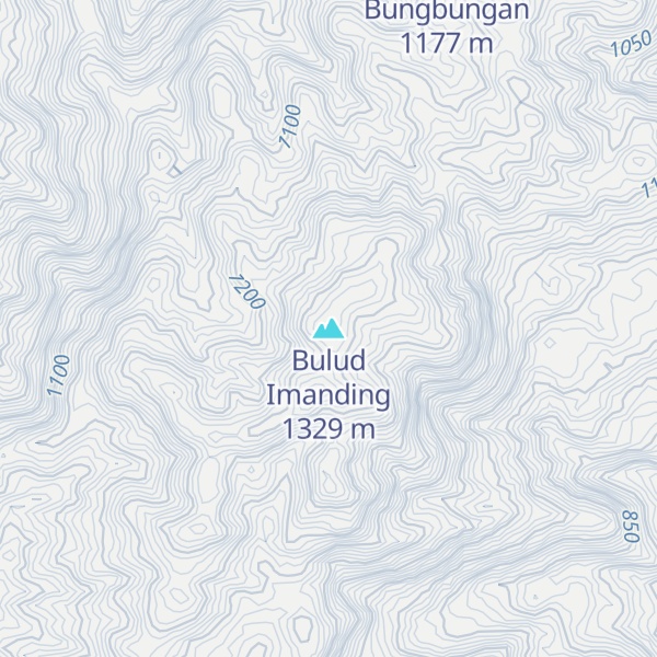 Map of Bulud Imanding