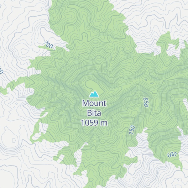 Map of Mount Bita