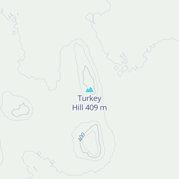 Map of Turkey Hill