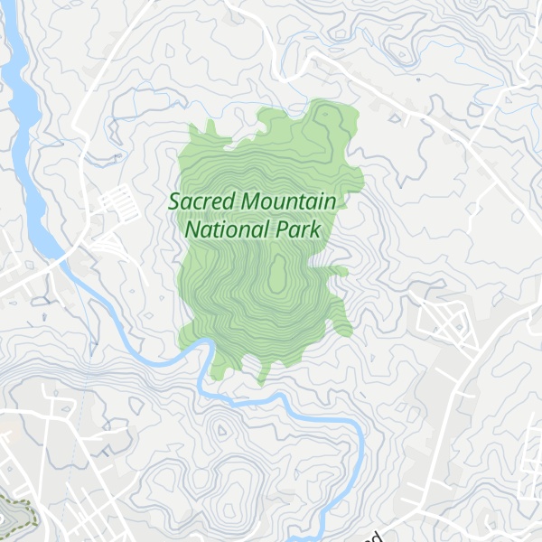 Map of Mount Mupo