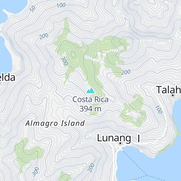 Map of Costa Rica