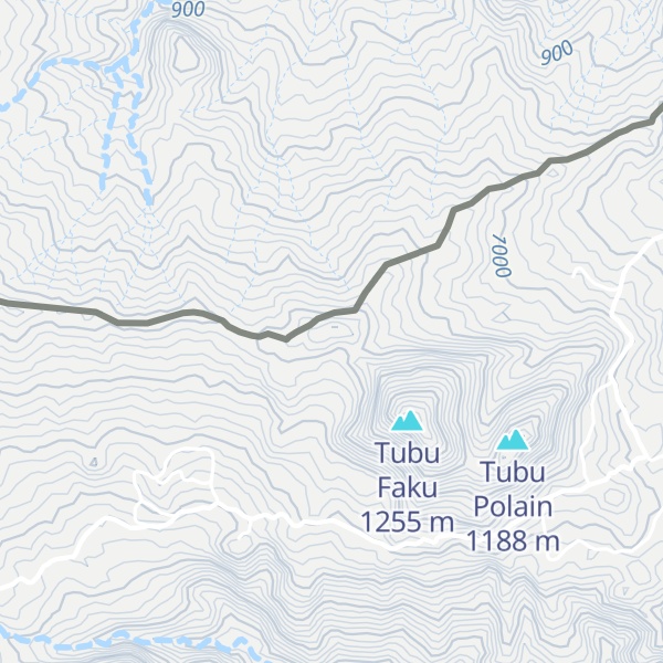 Map of Tubu Banat