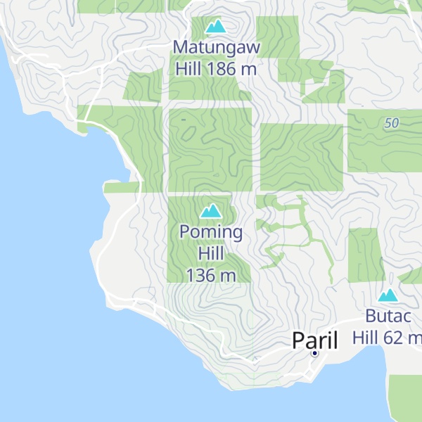 Map of Poming Hill