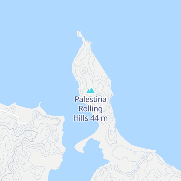 Map of Palestina Rolling Hills