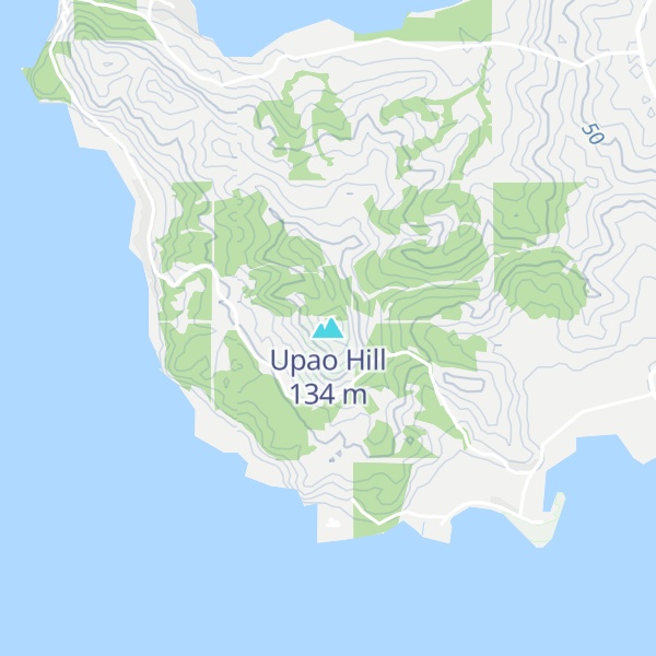 Map of Upao Hill