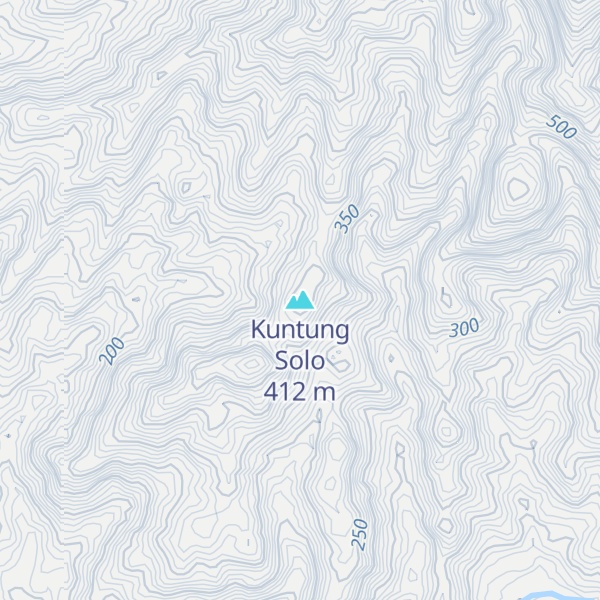 Map of Kuntung Solo