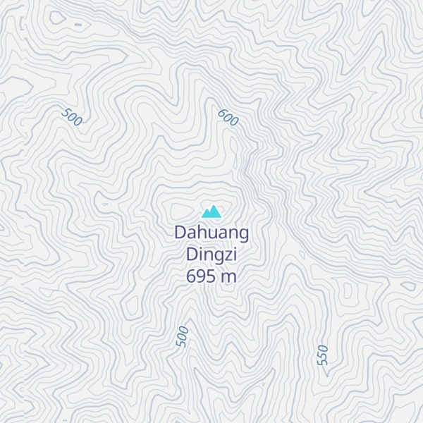 Map of Dahuang Dingzi