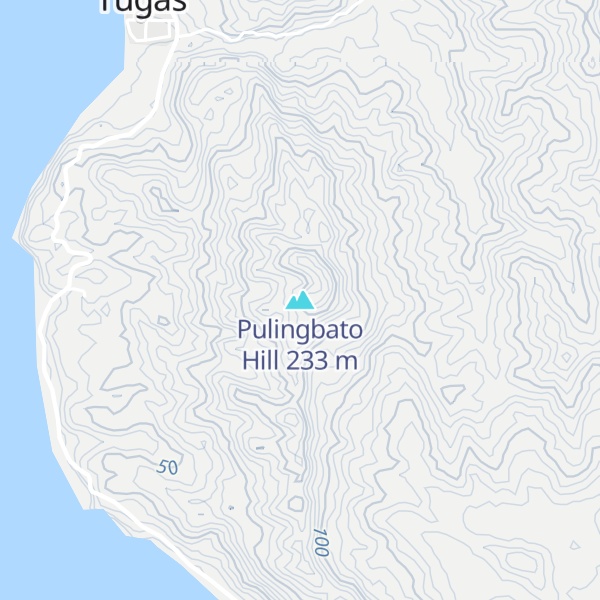 Map of Pulingbato Hill