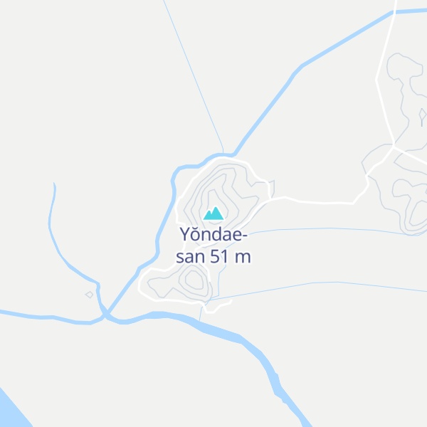 Map of Yŏndae-san