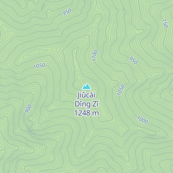 Map of Jiǔcài Dǐng Zǐ