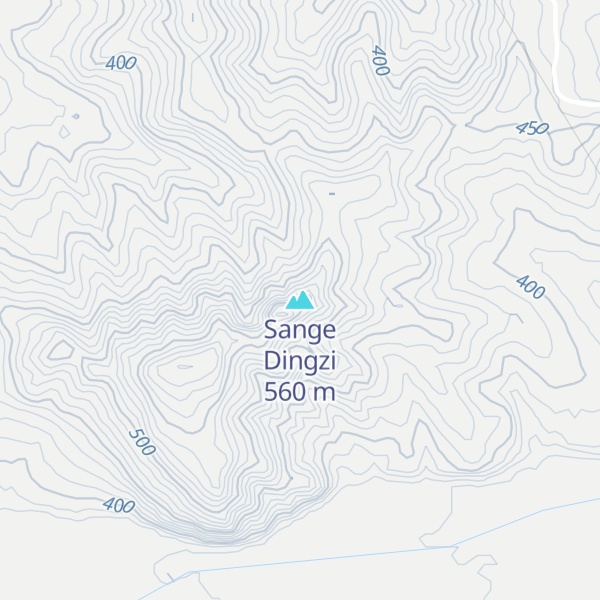 Map of Sange Dingzi