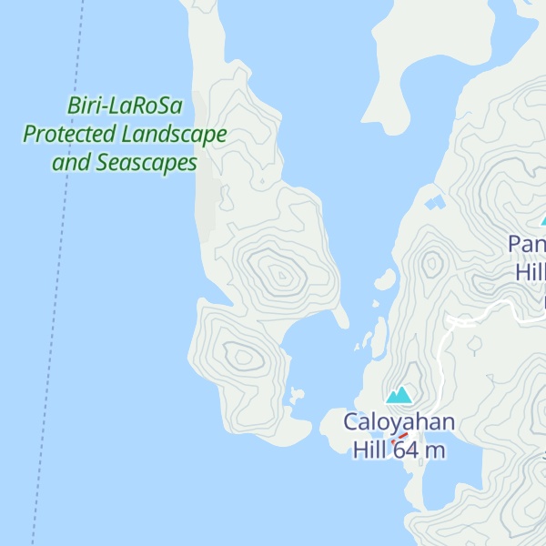 Map of Cagutsan Hill