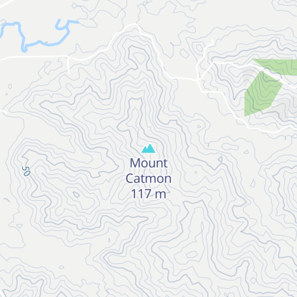 Map of Mount Catmon