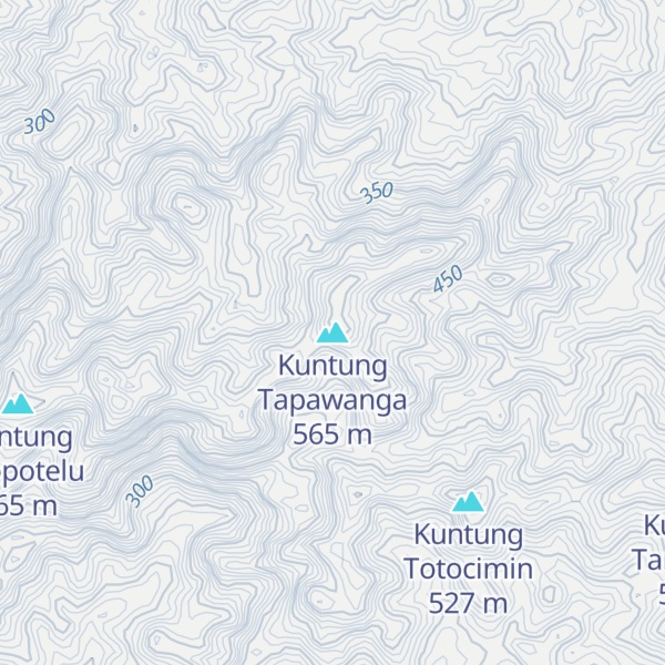 Map of Kuntung Tapawanga