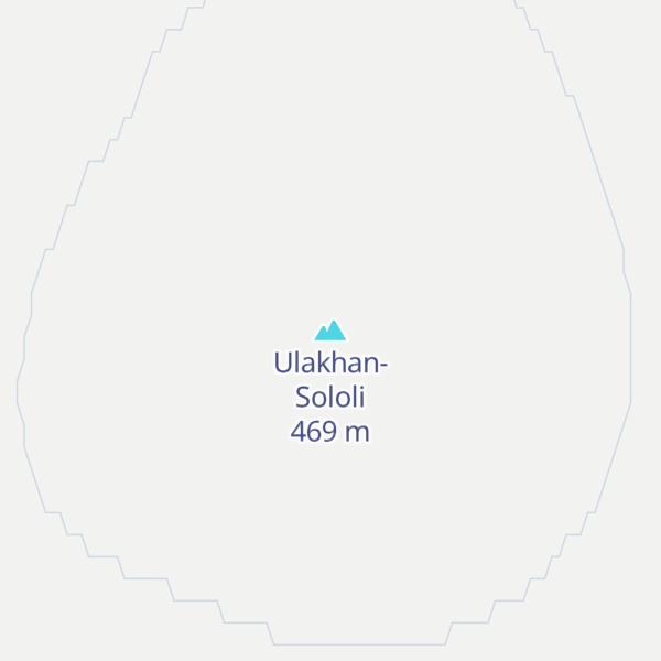 Map of Ulakhan-Sololi