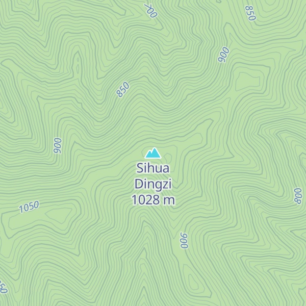 Map of Sihua Dingzi