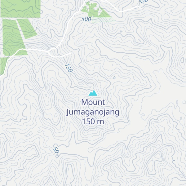 Map of Mount Jumaganojang