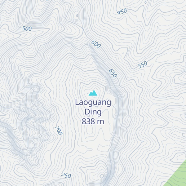Map of Laoguang Ding