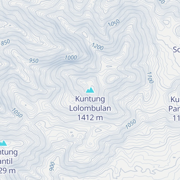 Map of Kuntung Lolombulan