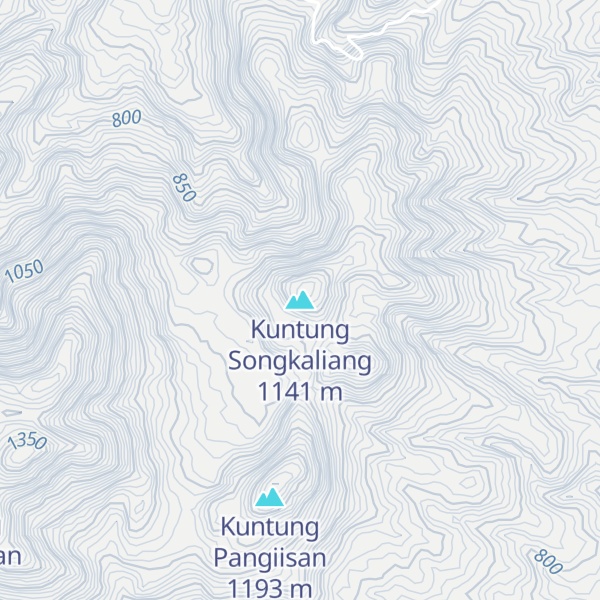 Map of Kuntung Songkaliang