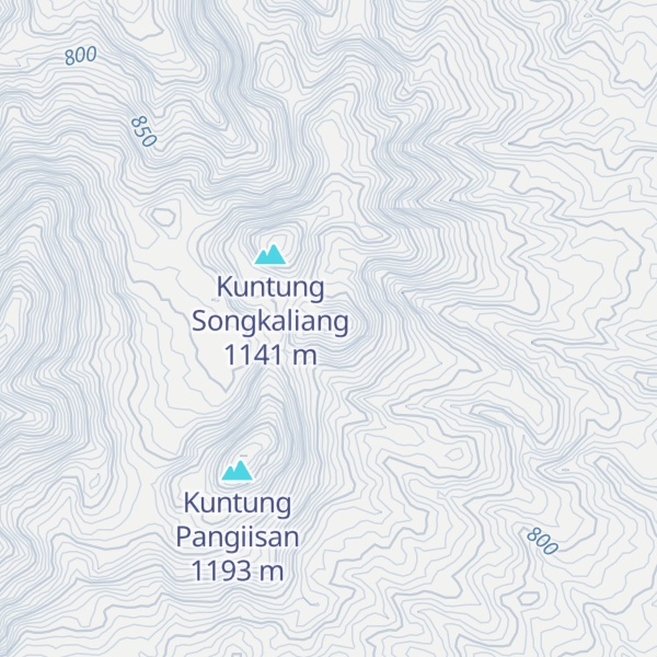 Map of Kuntung Sondaken
