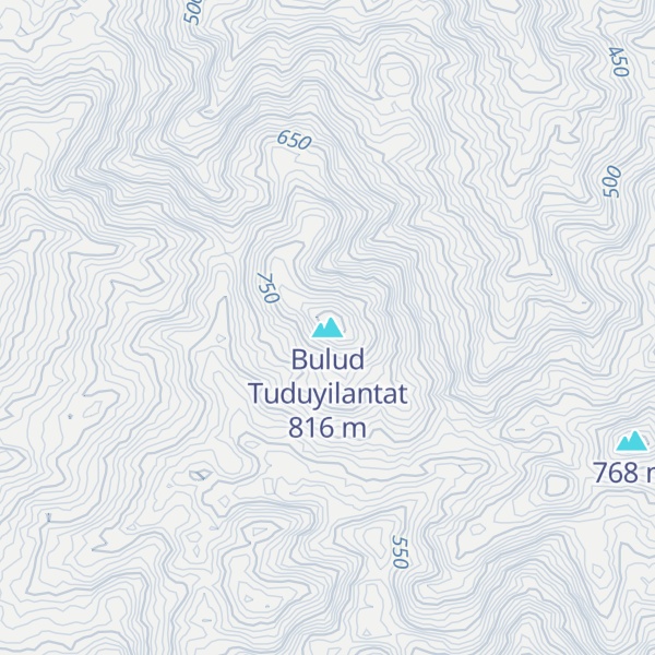 Map of Bulud Tuduyilantat