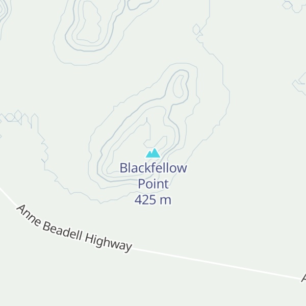 Map of Blackfellow Point