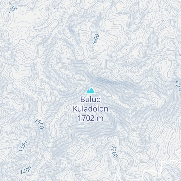 Map of Bulud Kuladolon