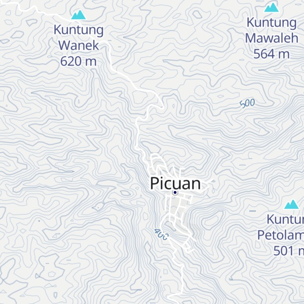 Map of Kuntung Manembo
