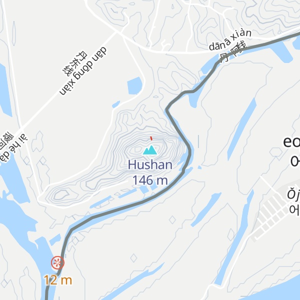 Map of Hushan