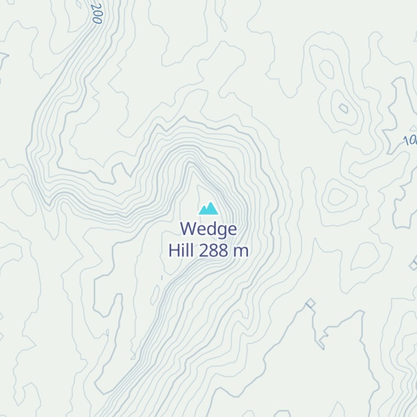 Map of Wedge Hill