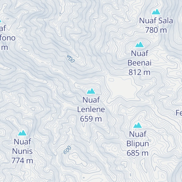Map of Nuaf Lenlene