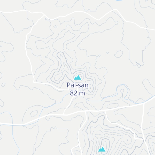 Map of Pal-san