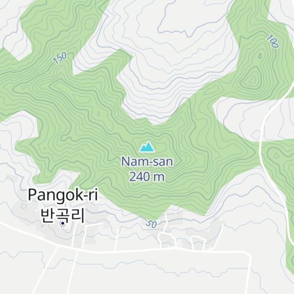 Map of Nam-san