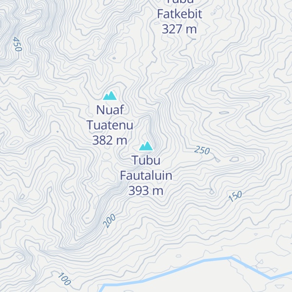 Map of Tubu Fautaluin