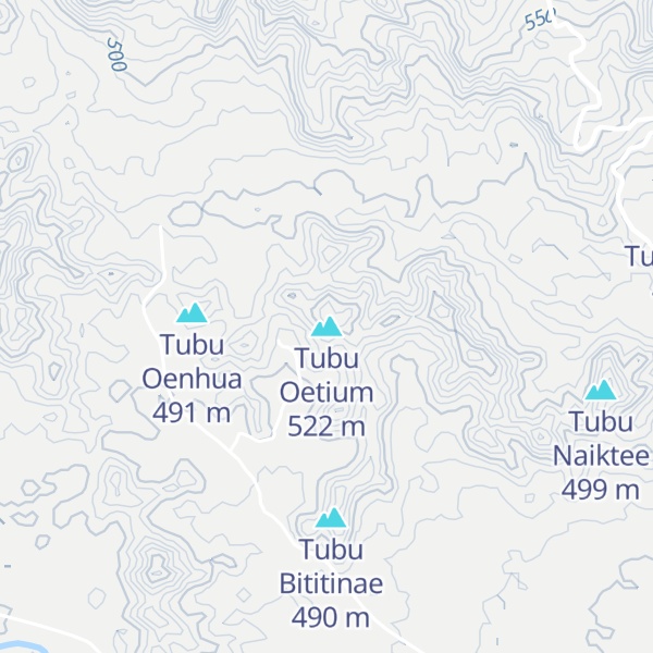 Map of Tubu Oetium