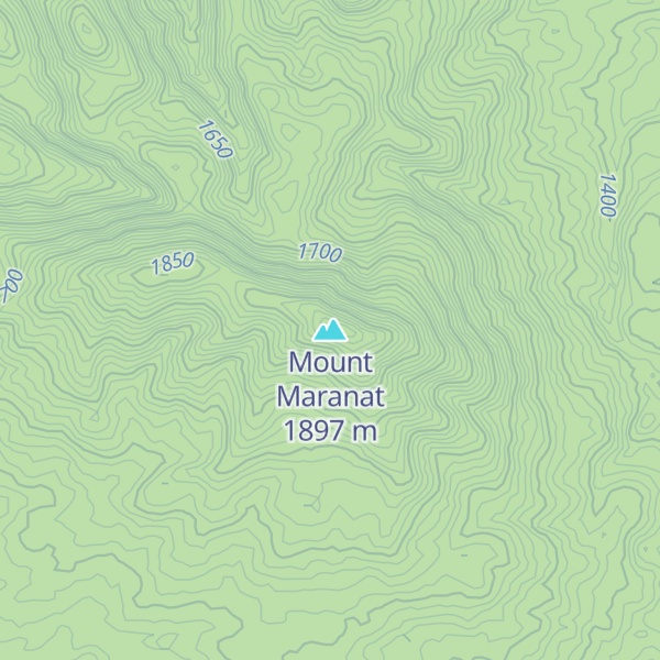 Map of Mount Maranat