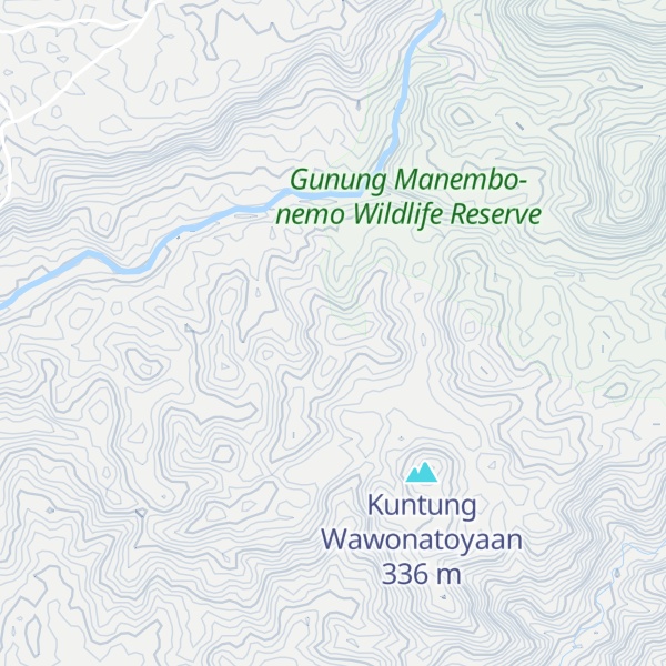 Map of Kuntung Kaleneran