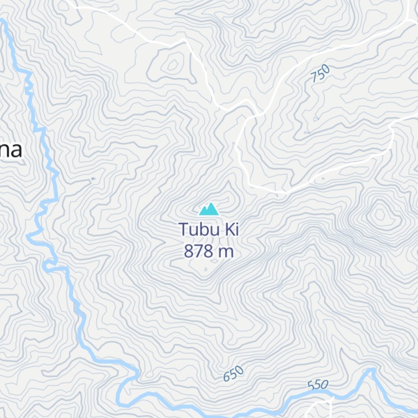 Map of Tubu Ki