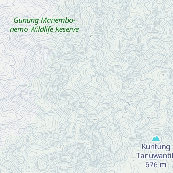 Map of Kuntung Manembonembo