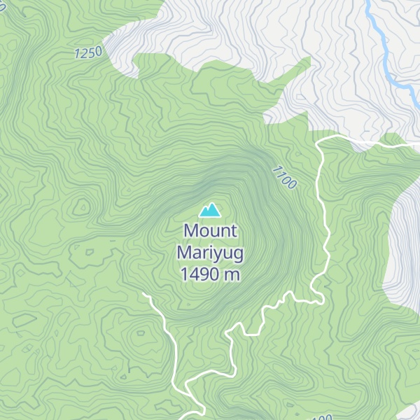 Map of Mount Mariyug