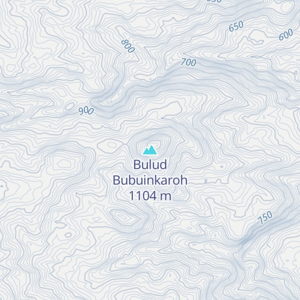 Map of Bulud Bubuinkaroh